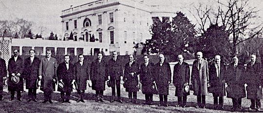 AHEPA 1929 WHITE HOUSE VISIT WITH PRESIDENT CALVIN COOLIDGE